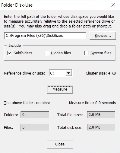 Folder Disk-Use