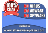 SharewarePlaza 100% Clean